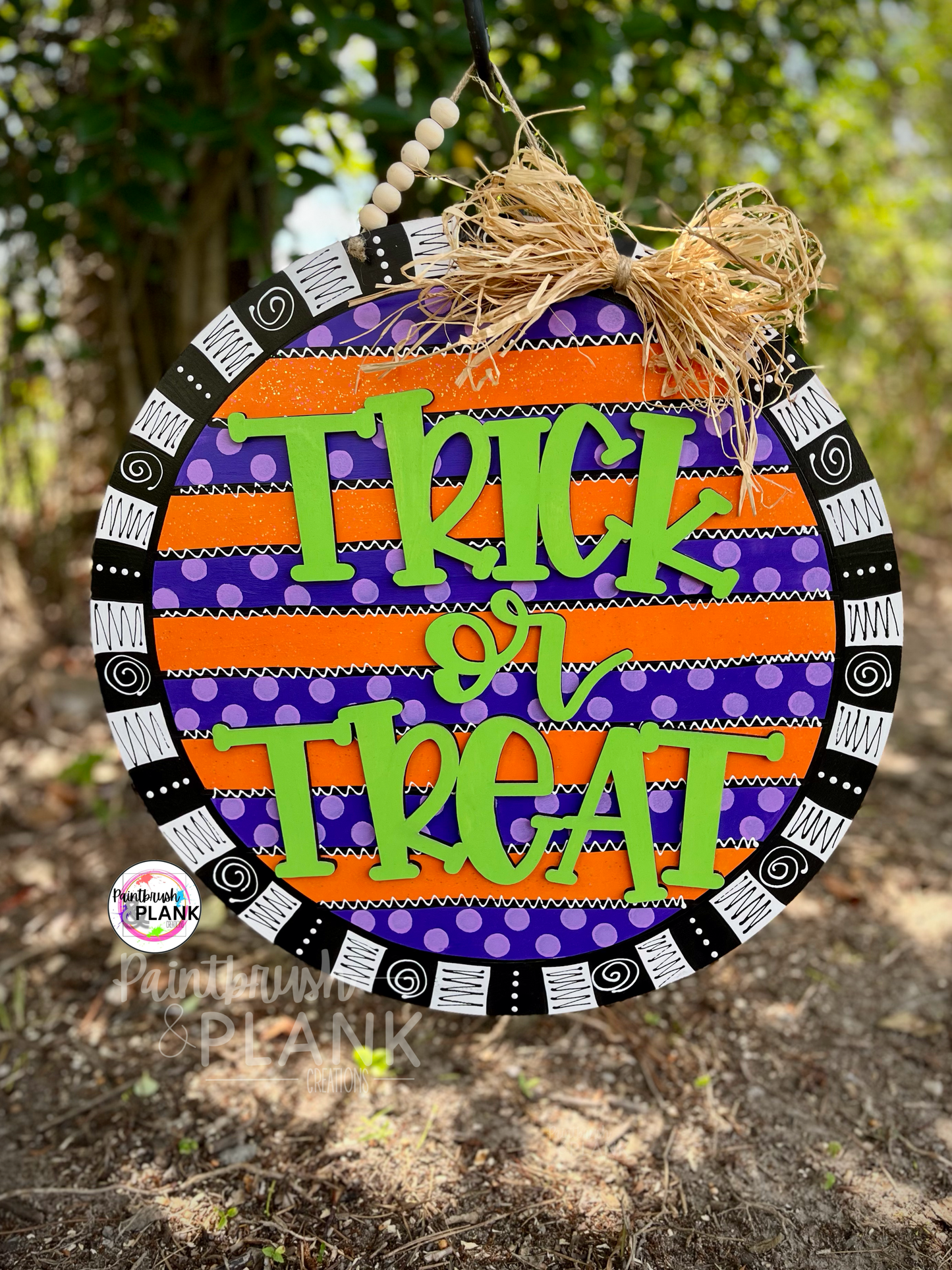 Trick or Treat Door Hanger