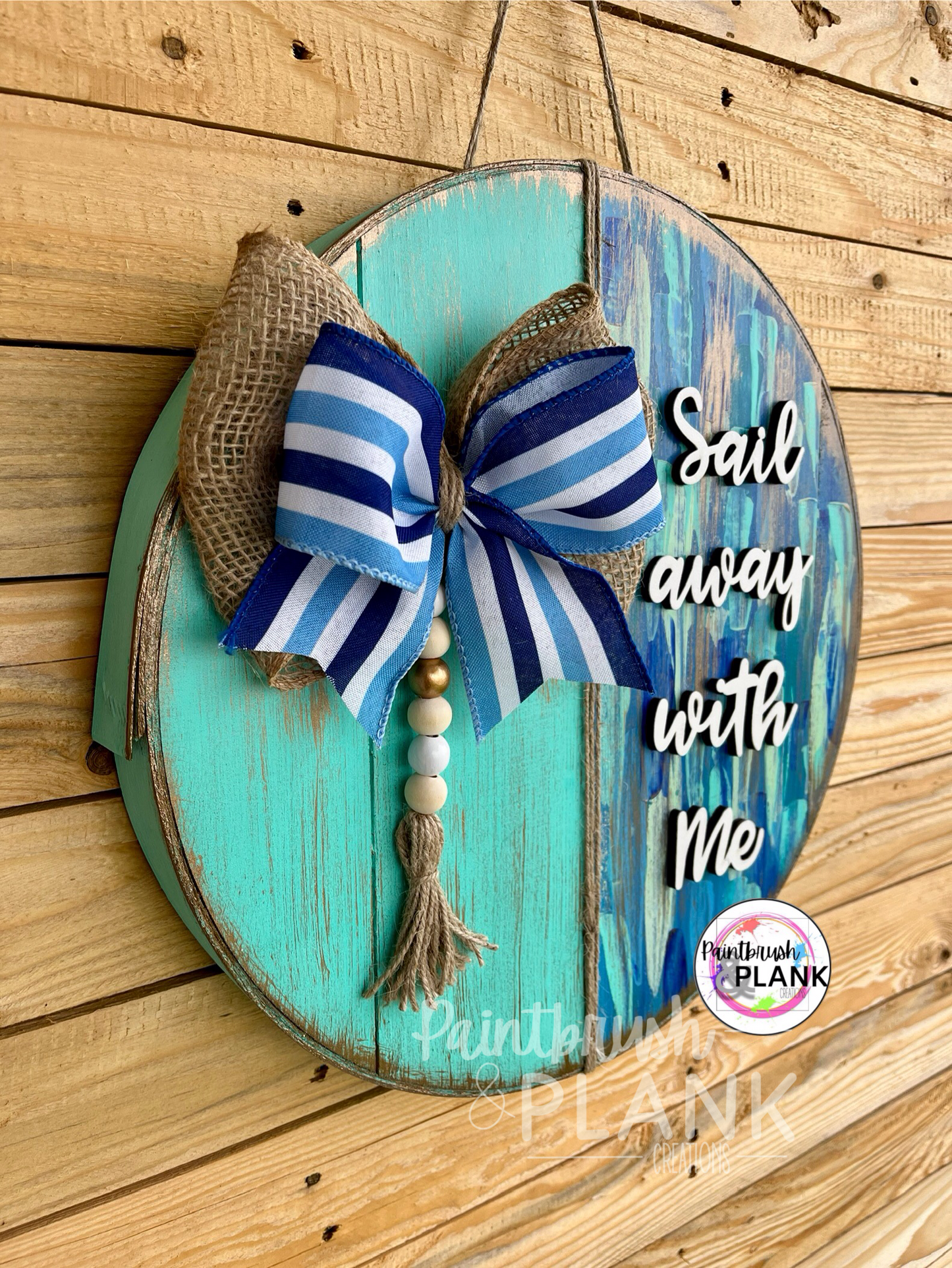 Sail Away Cheese Box Lid Door Hanger
