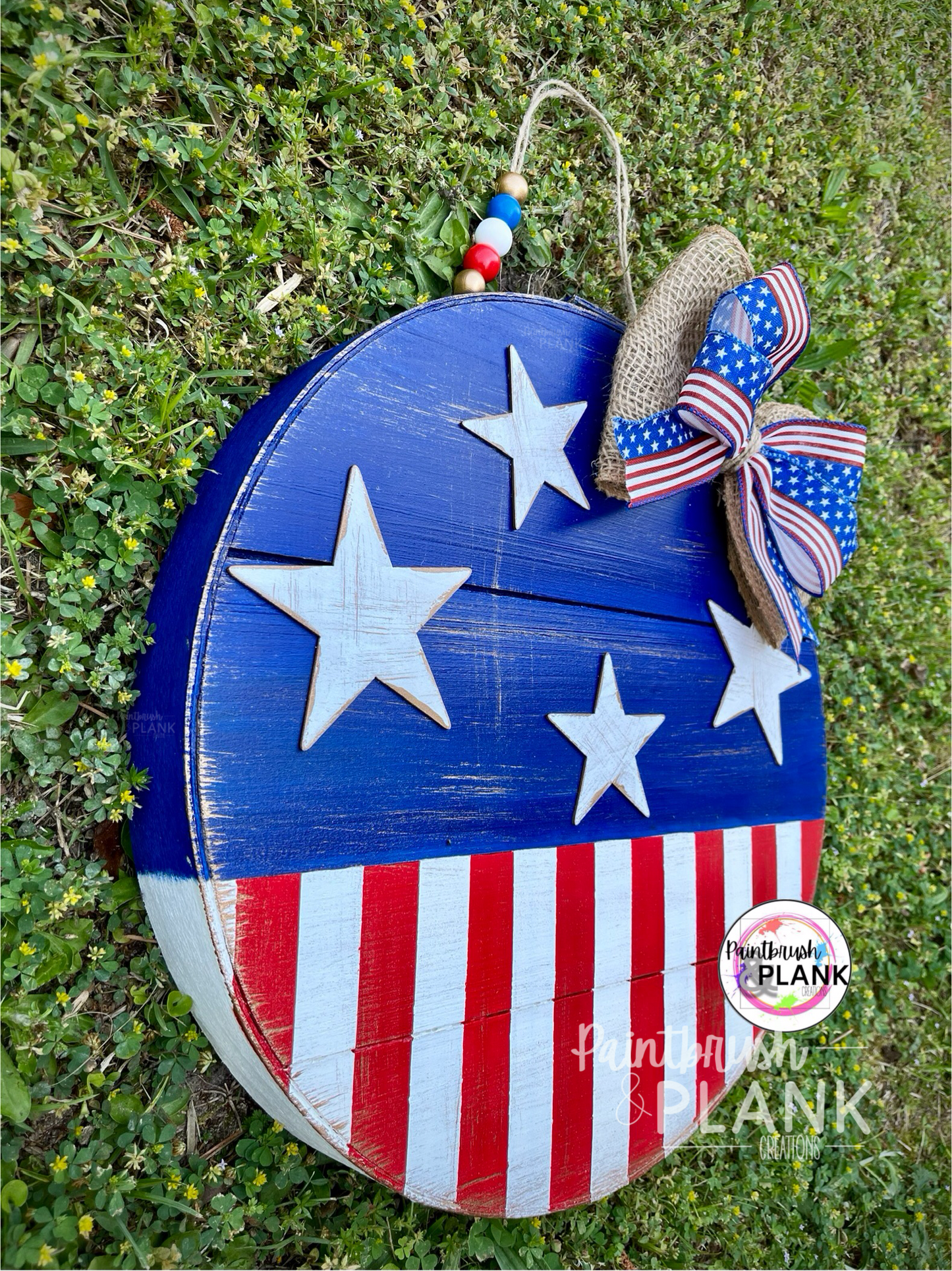 Stars & Stripes CB Door Hanger