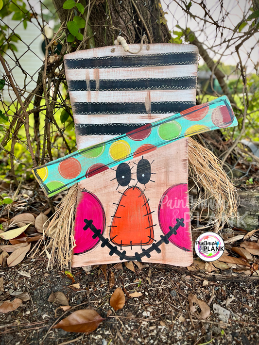 Large Scarecrow Door Hanger