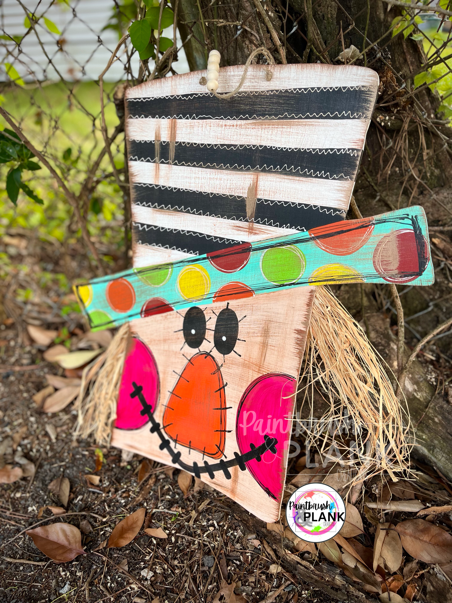 Large Scarecrow Door Hanger