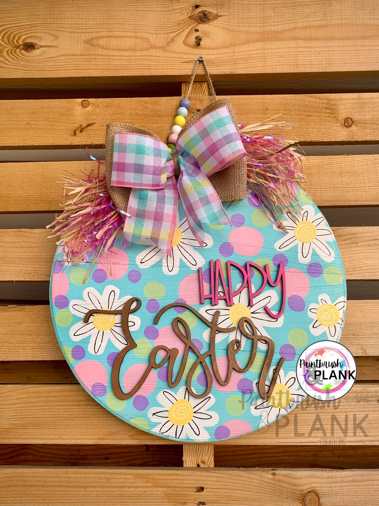 Happy Easter CB Door Hanger