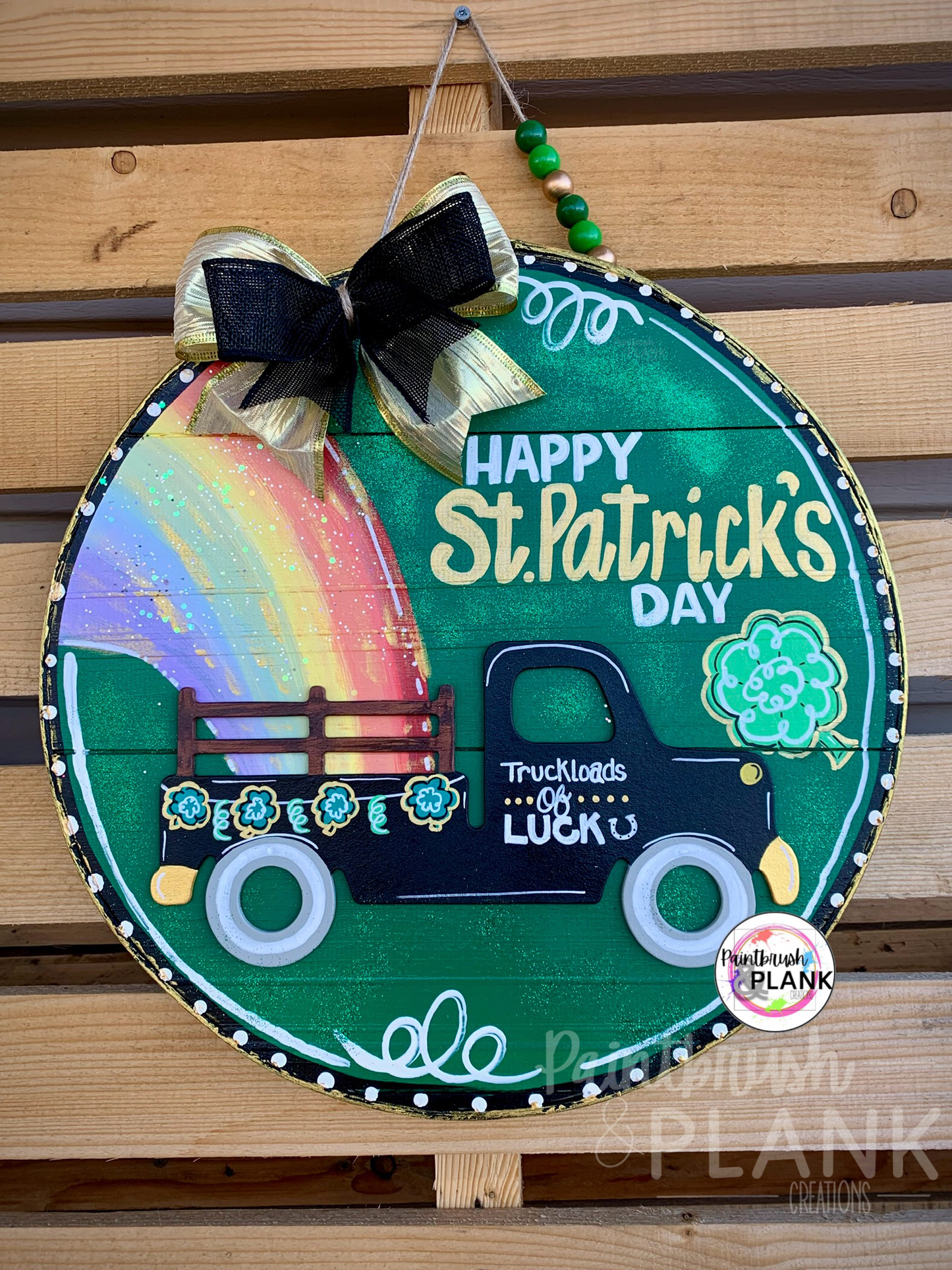 St. Patrick's Day CB Door Hanger